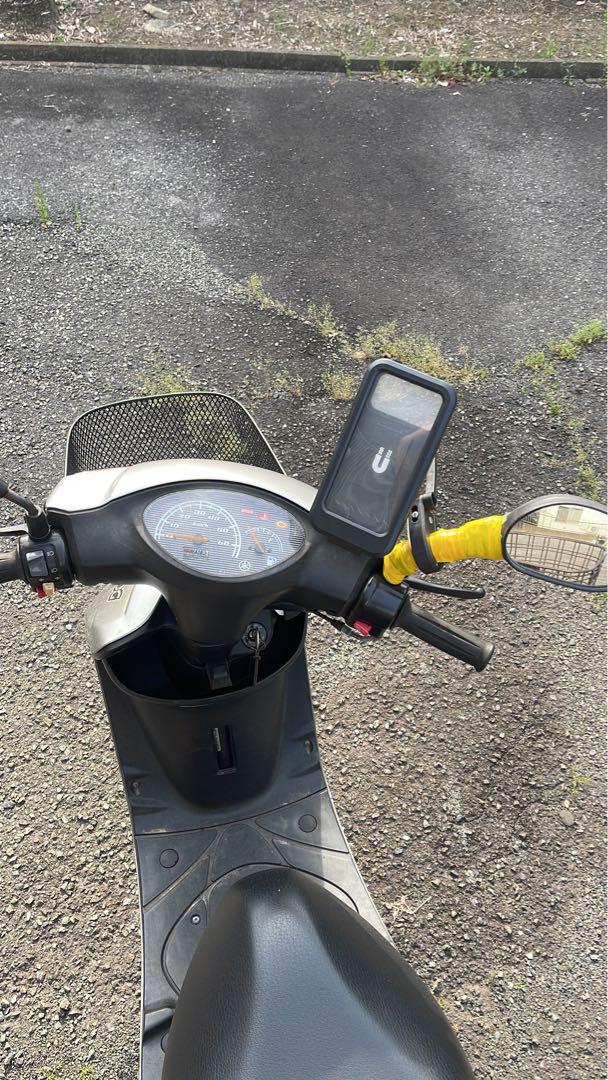 Yamaha JOG シルバー 4703km 前面バスケット付き