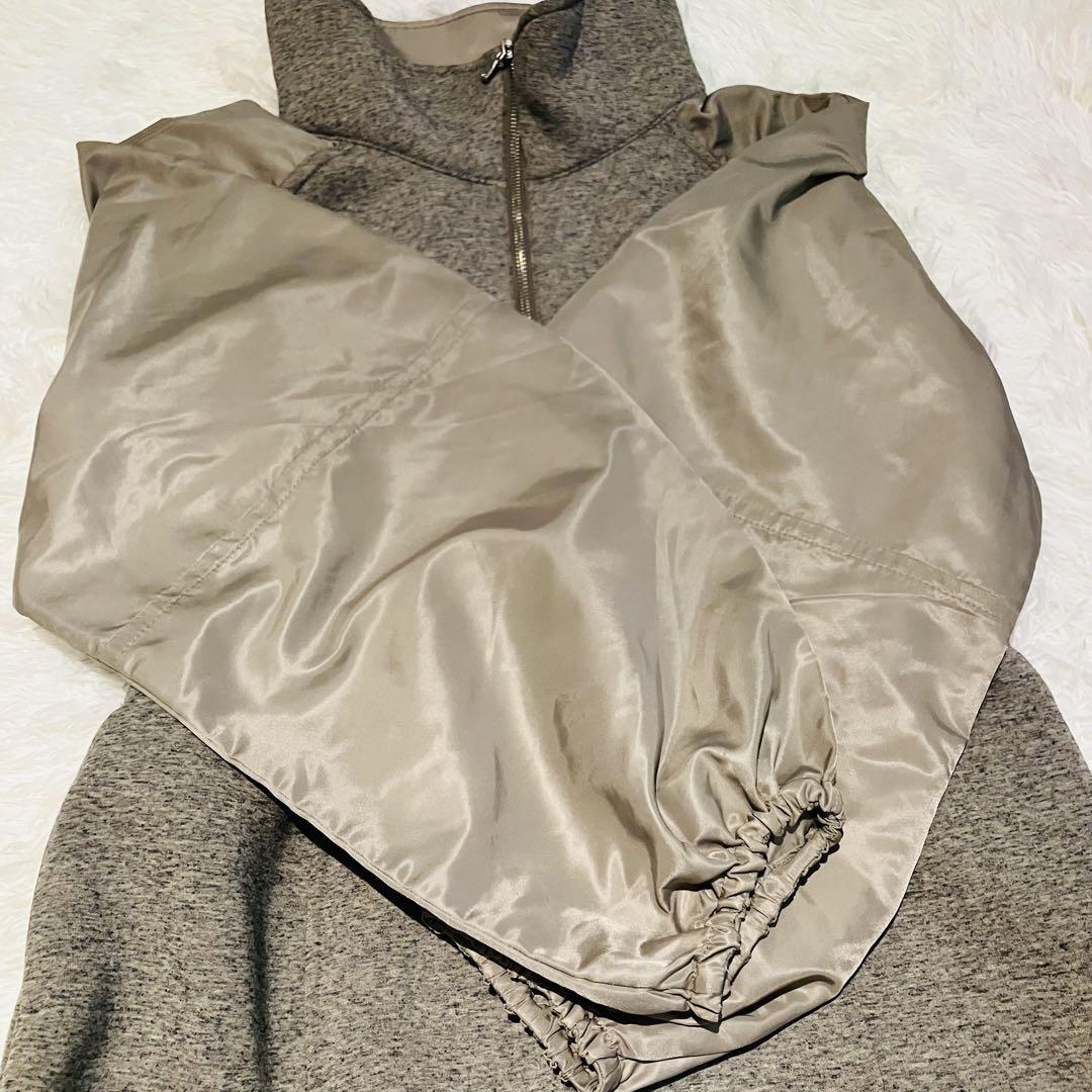 【ADAM ET ROPÉ】美品 ダンボールコンビワンピース 完売 近年モデル