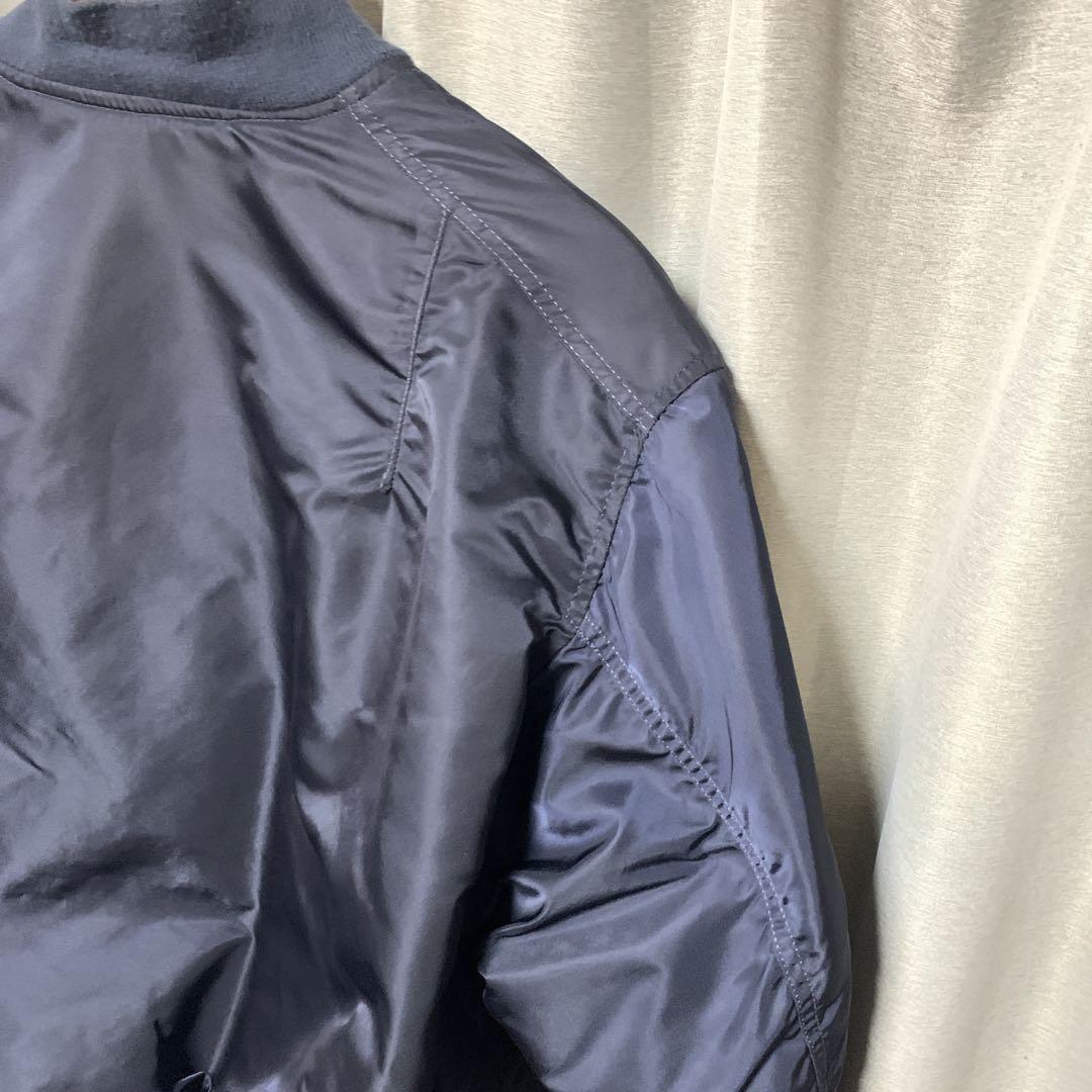 ALPHA MA-1 ネイビー XXL アメリカ製