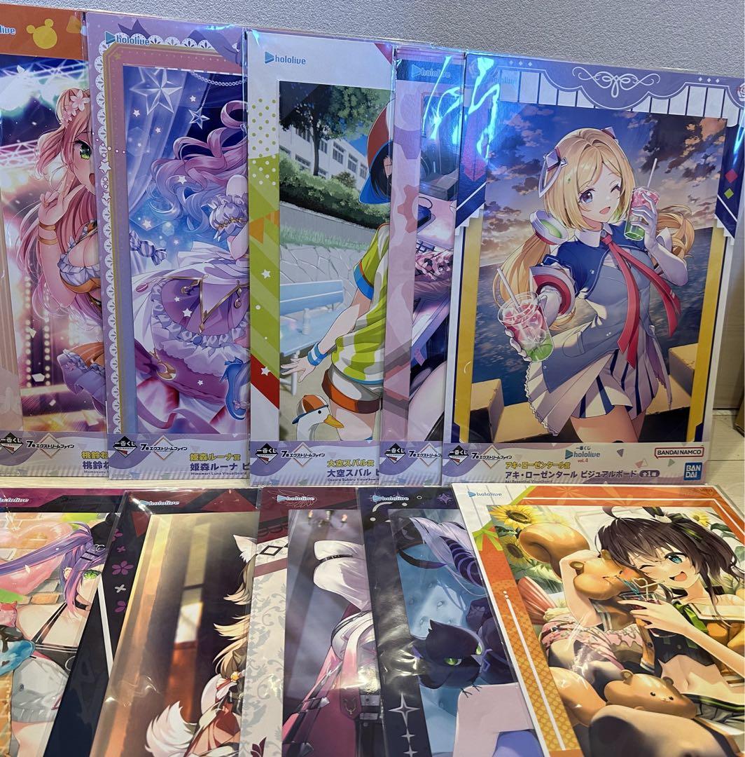 ホロライブ 一番くじ vol4ビジュアルボード 全10種