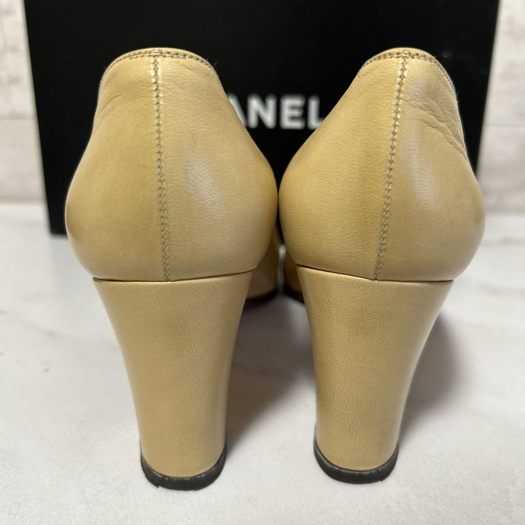 CHANEL(シャネル) ポインテッドトゥパンプスハイヒール ブラック