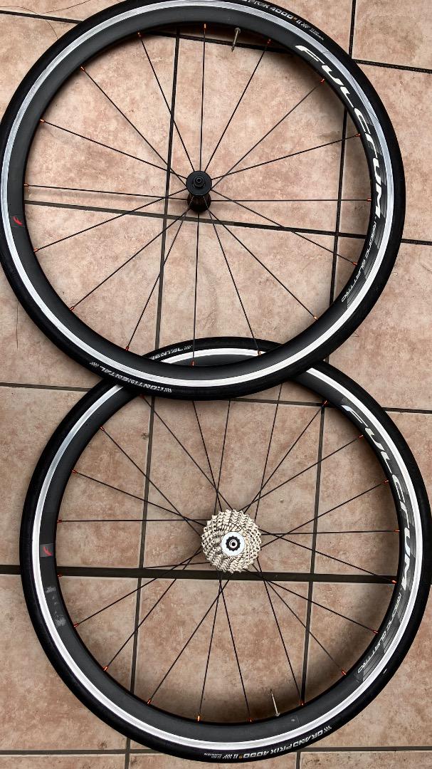美品！fulcrum racing quattro　35mm おまけスプロケ付き