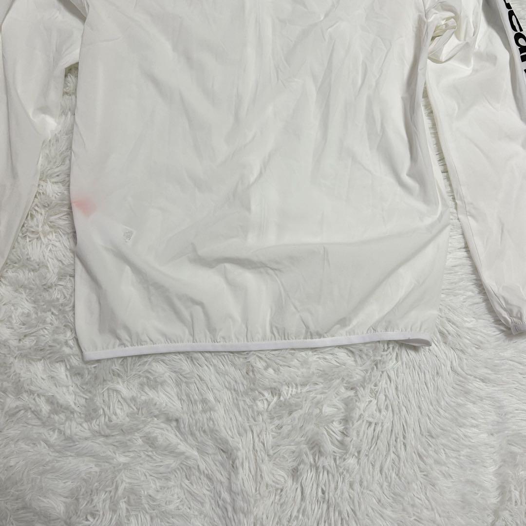 美品 Beams Golf ナイロンジャケット ゴルフウェア ホワイト M