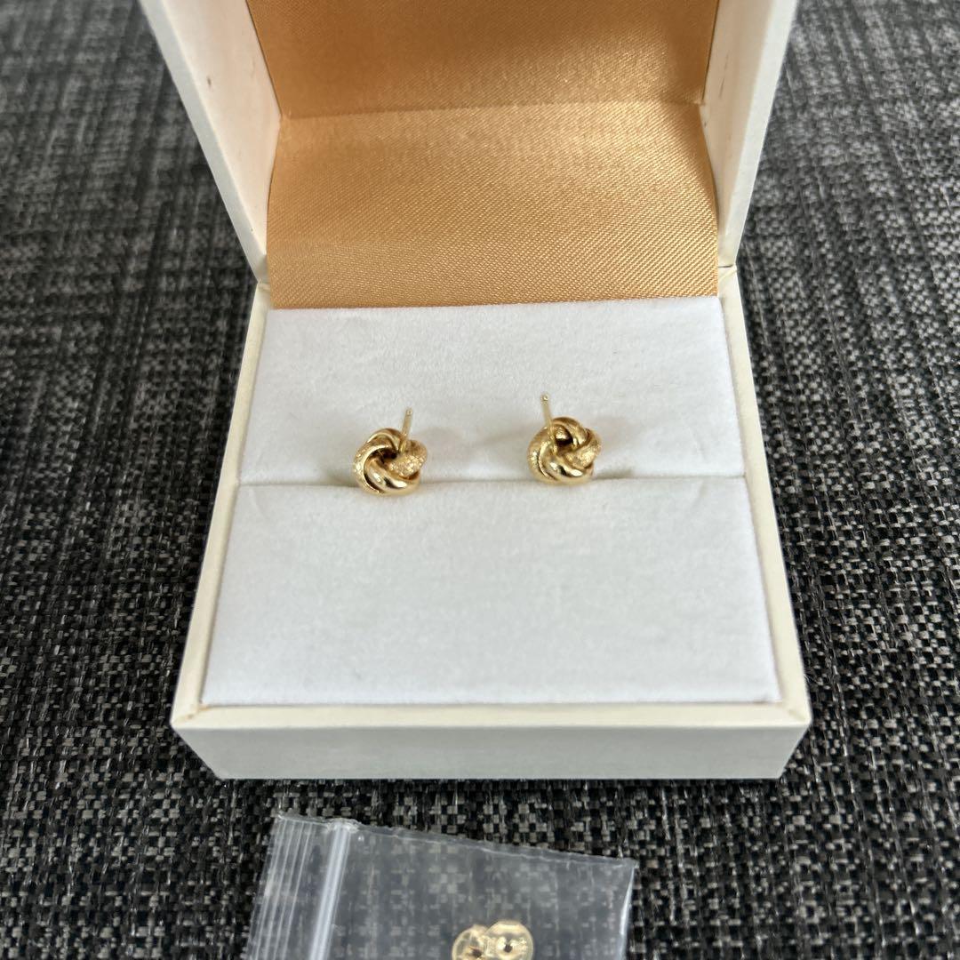 値下げ本日限り！ギンザタナカ　ゴールドカラー ピアス