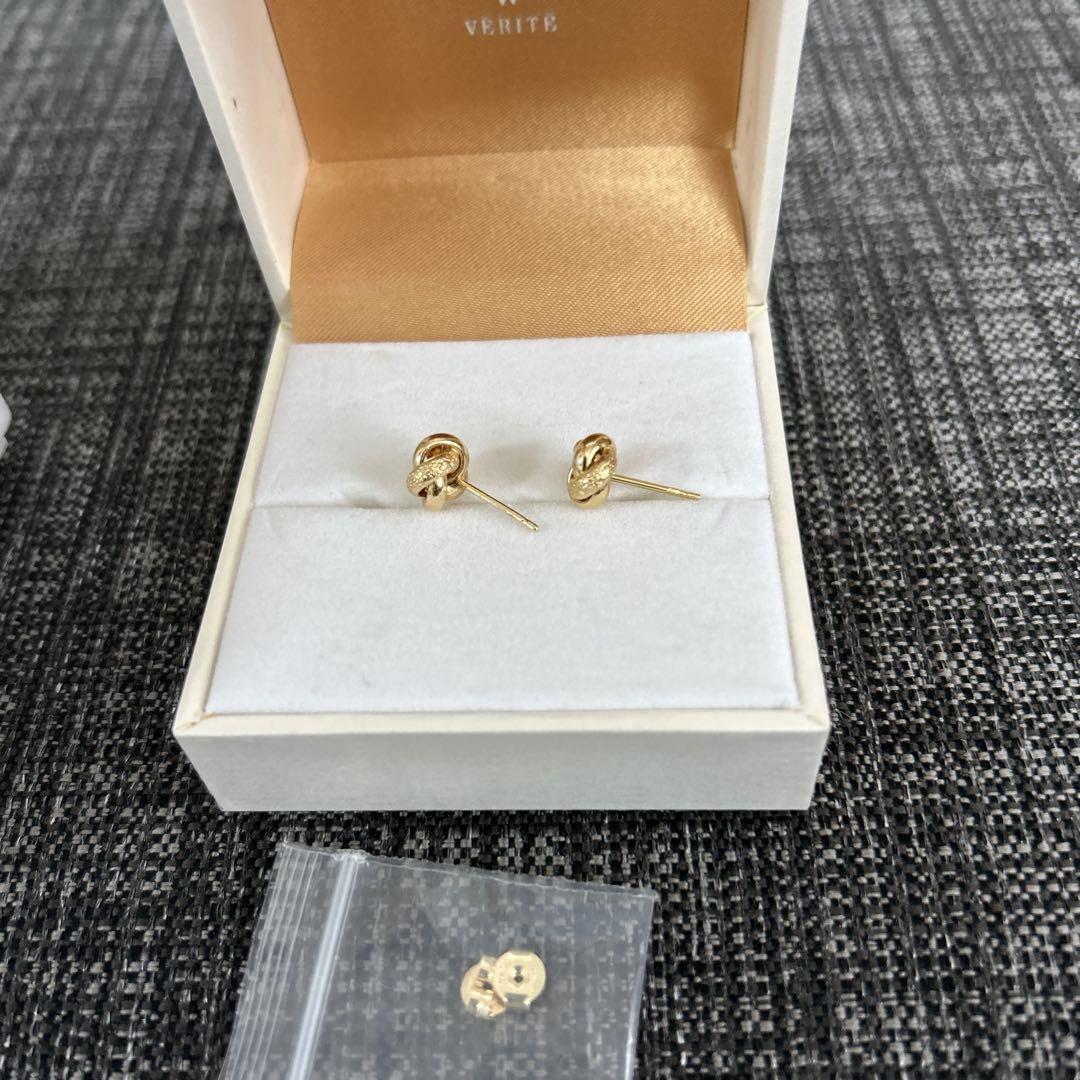 値下げ本日限り！ギンザタナカ　ゴールドカラー ピアス