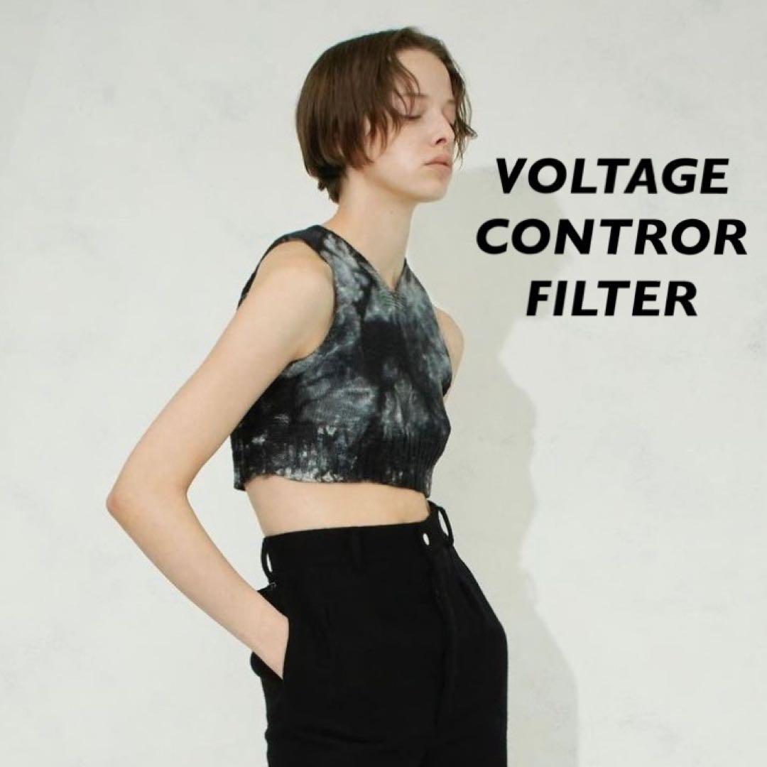 VOLTAGE CONTROR FILTER/ニットベスト　size.F