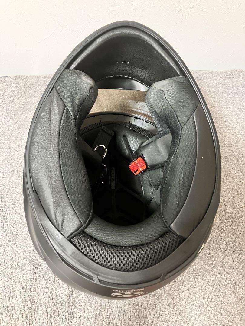 KABUTO フルフェイスヘルメット マットブラック クリアシールド付属