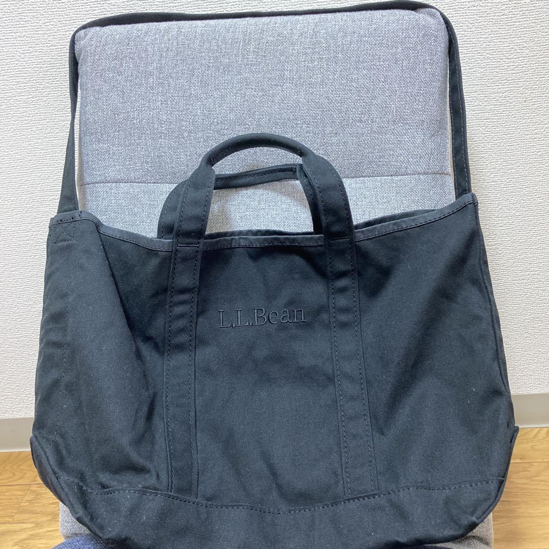 L.L.Bean 黒 トートバッグ キャンバス