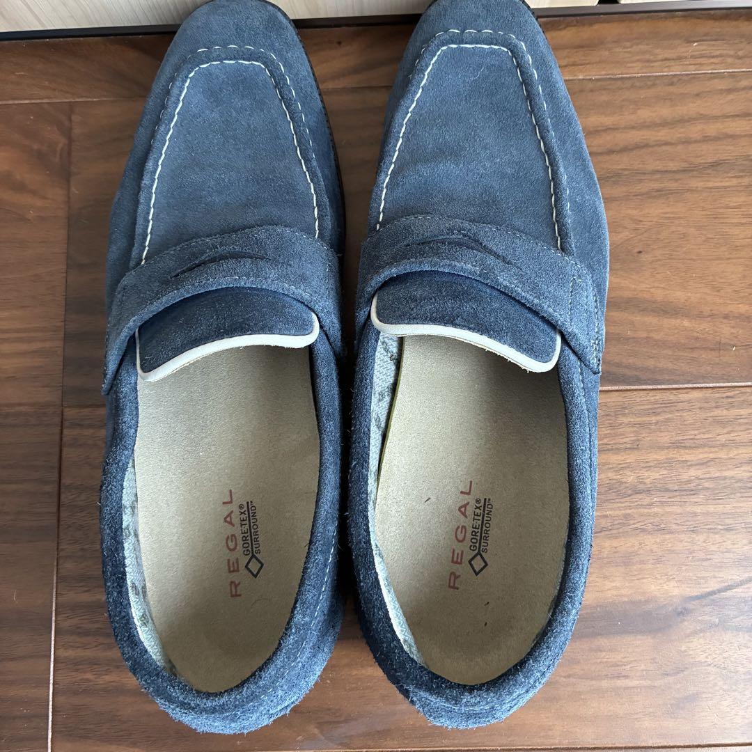 REGAL スエード ローファー GORE-TEX 25.5cm 50HR - メルカリ