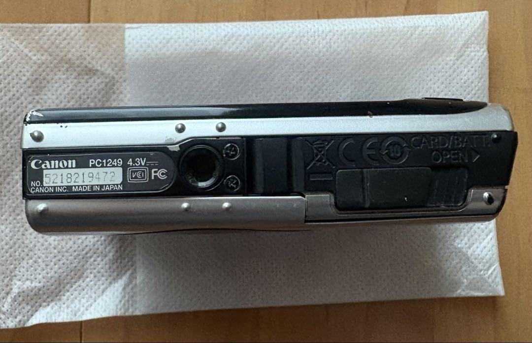 【ジャンク品】Canon IXY DIGITAL 910 IS 取説箱あり