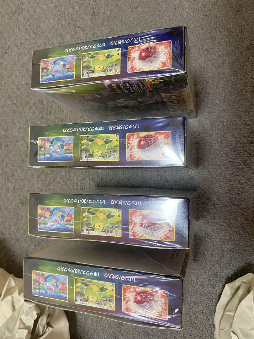 イーブイヒーローズ　ポケモンカードゲーム 未開封 4個セット