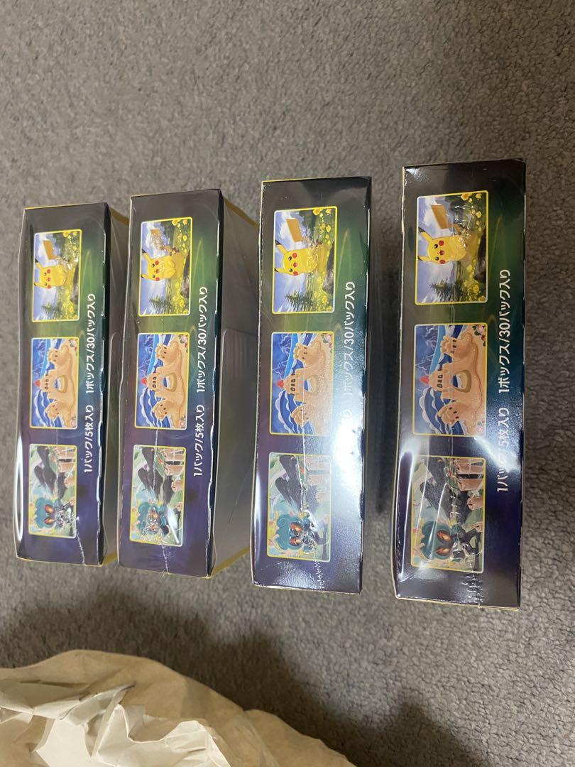 イーブイヒーローズ　ポケモンカードゲーム 未開封 4個セット
