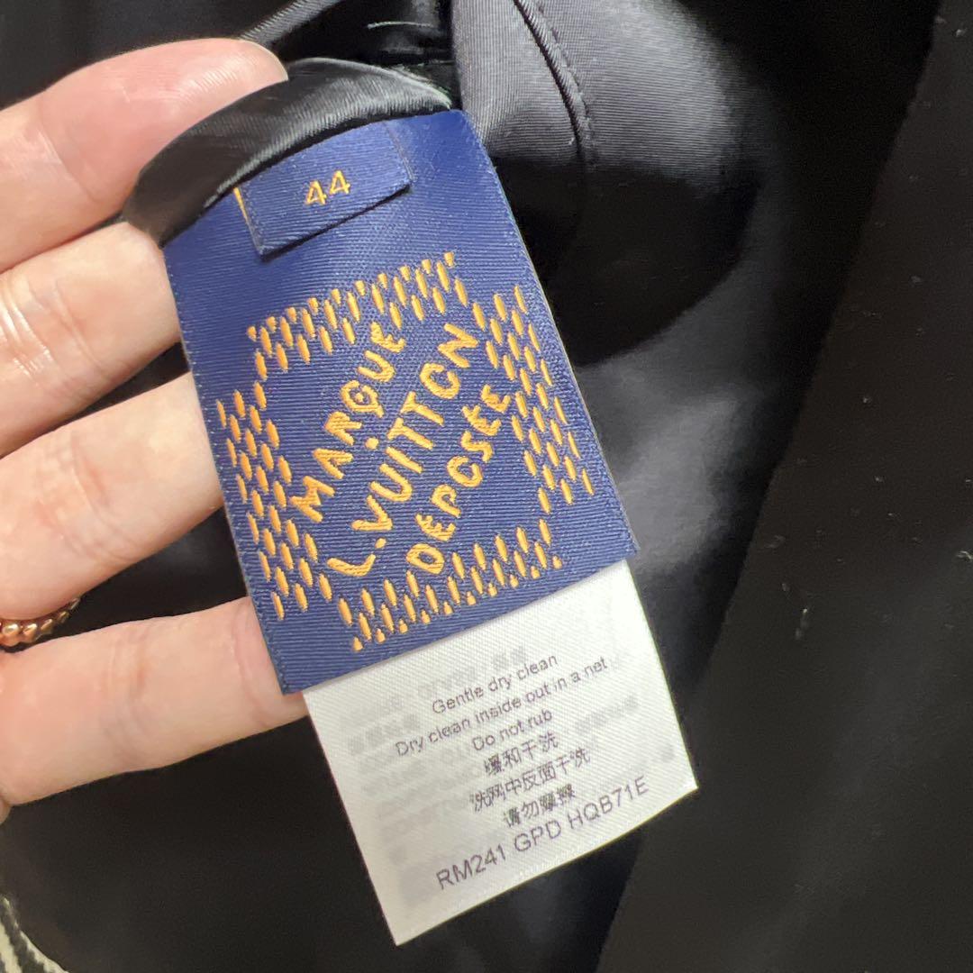 LOUIS VUITTON エンブロイダード ナイロンベースボールブルゾン LOUIS VUITTON エンブロイダード ナイロンベースボールブルゾン