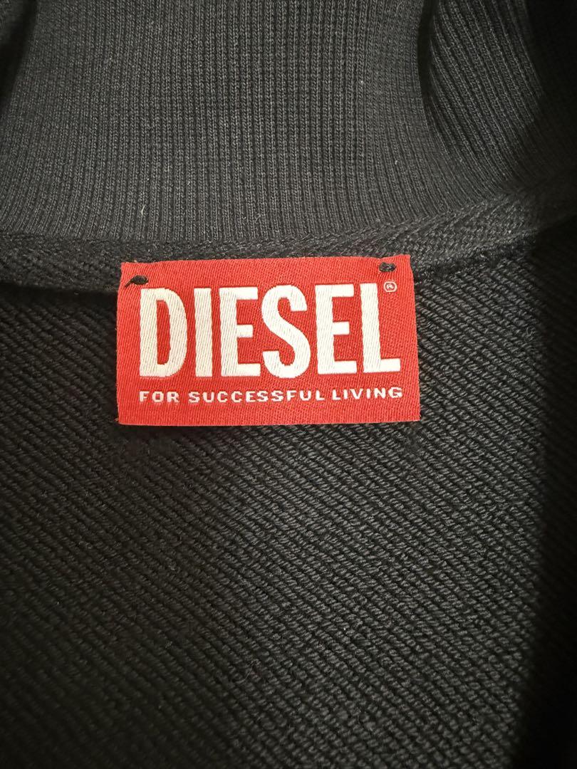 DIESELディーゼルメンズジップアップスウェットs-ginni-zip-od
