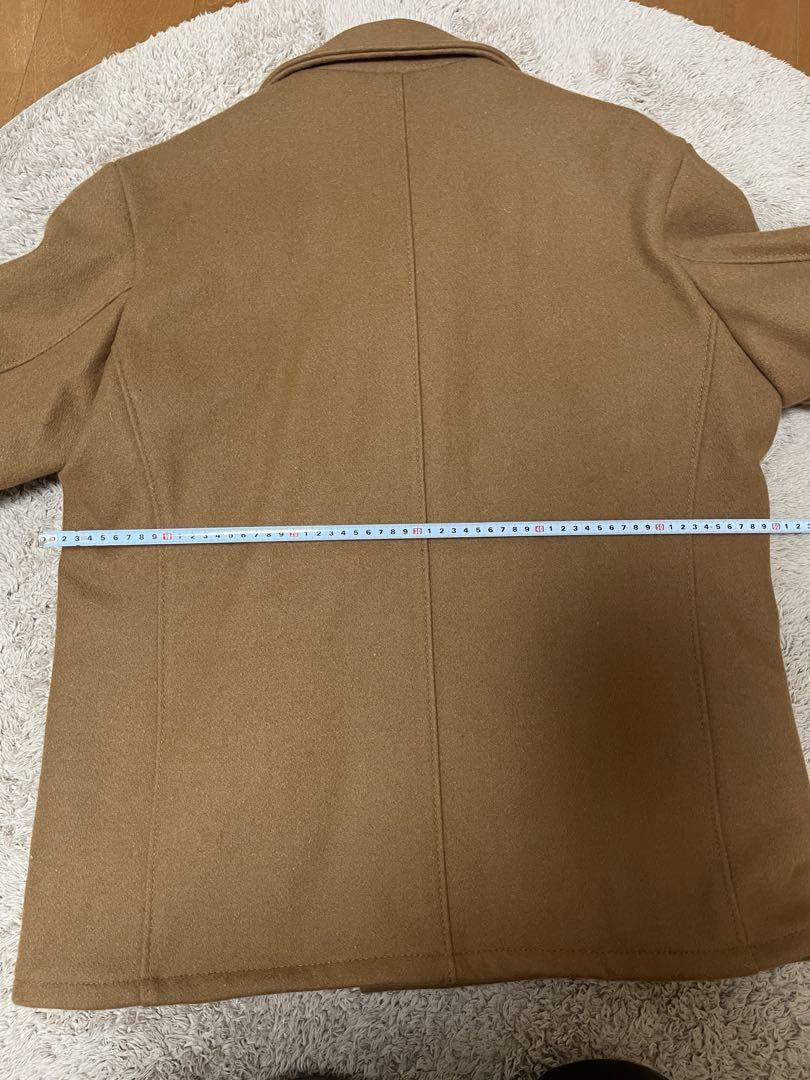 ショットSCHOTT メンズ ウール　シングルピーコート　USA製 42