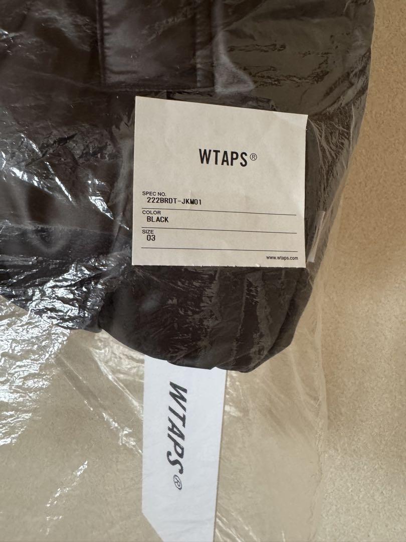 ジャケット・アウター WTAPS BLACK/VEST/22AW/222BRDT-JKM01