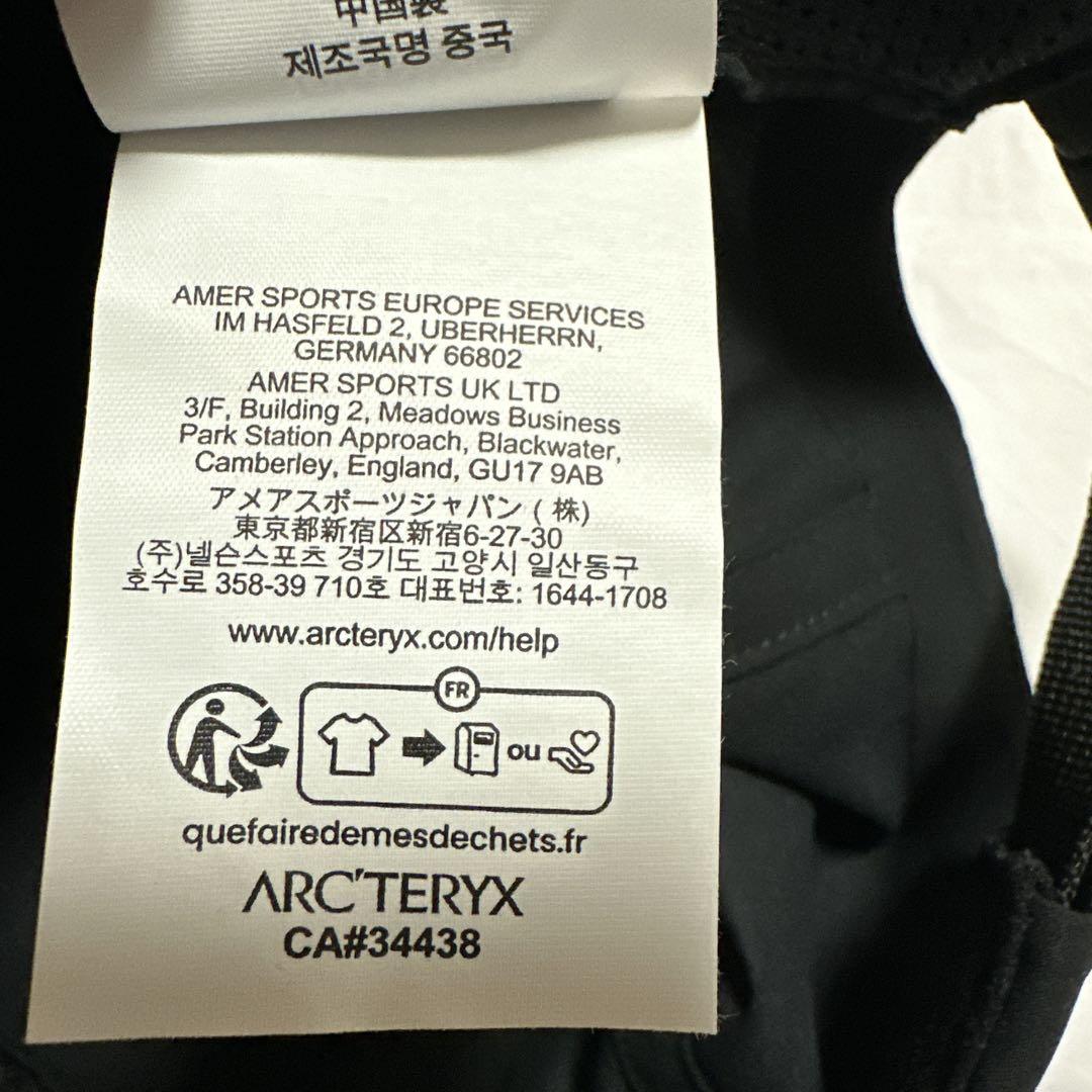 24Kゴールド新品タグ付きArc'teryx small bird cap