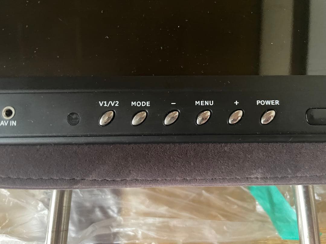 車用 ヘッドレストやや傷や汚れあり