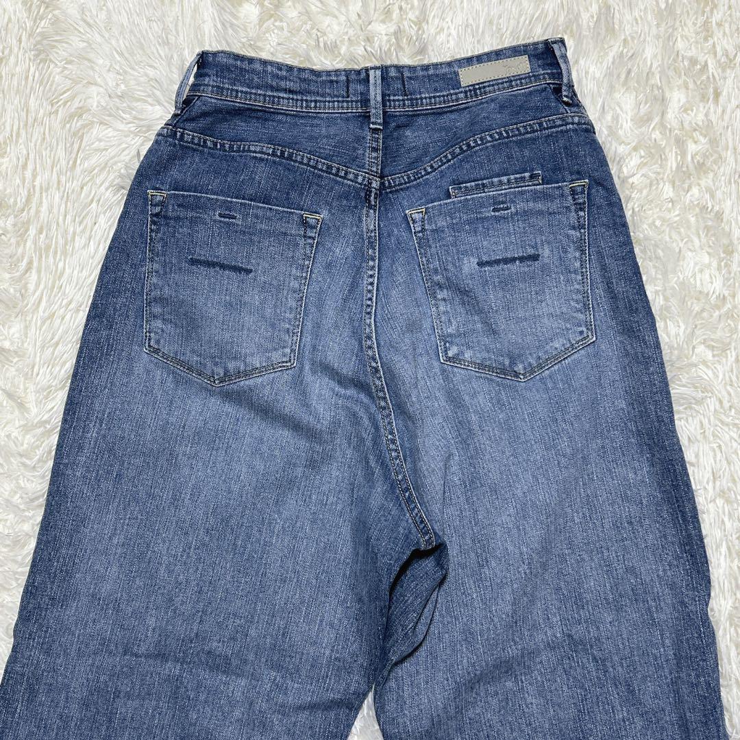 ✨美品✨YANUK ヤヌーク JOAN FVB デニム ルーズストレート