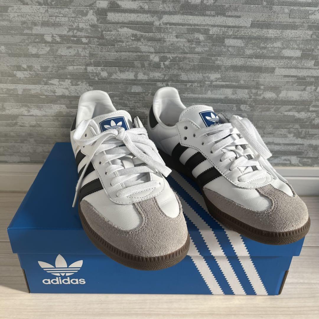 adidas samba og ホワイト