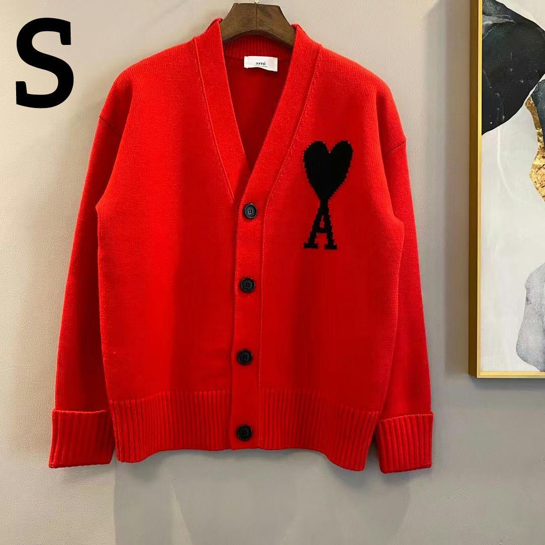 新品  Ami paris  アミパリス ニットカーディガン Sサイズ 男女兼用
