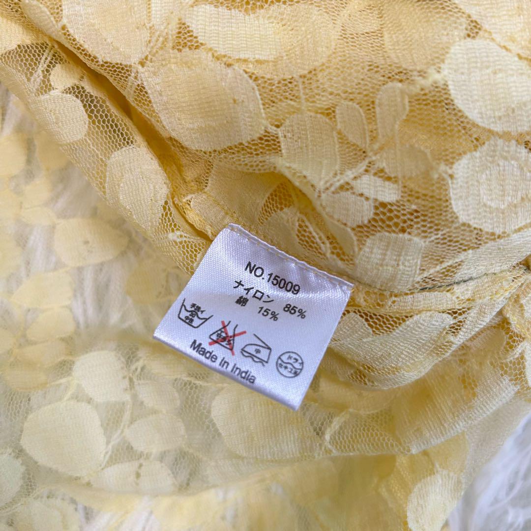【新品】Velnica ヴェルニカ レース シアー Vネック フリンジ ブラウス