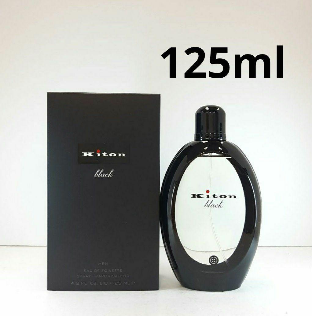 Kiton キトン ブラック オードトワレ 125ml 香水 メンズ - 香水