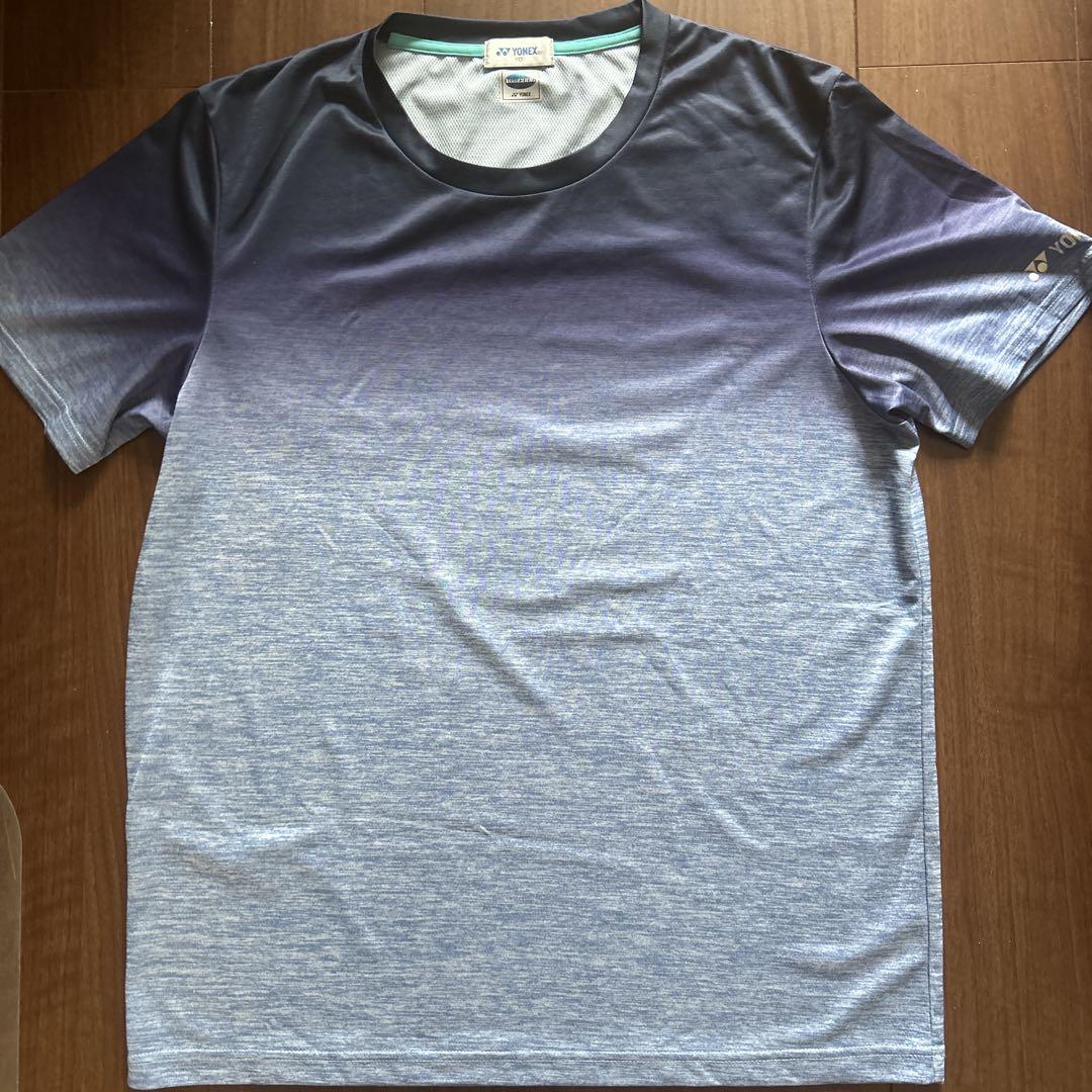 魅力的な グラデーションTシャツ YONEX サイズXO メルカリ - ウェア