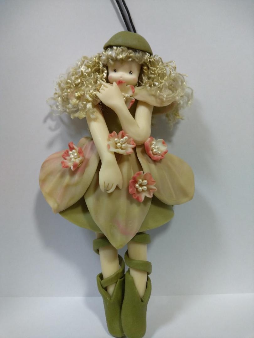 【新品】粘土人形　★妖精★・一点もの・ハンドメイド