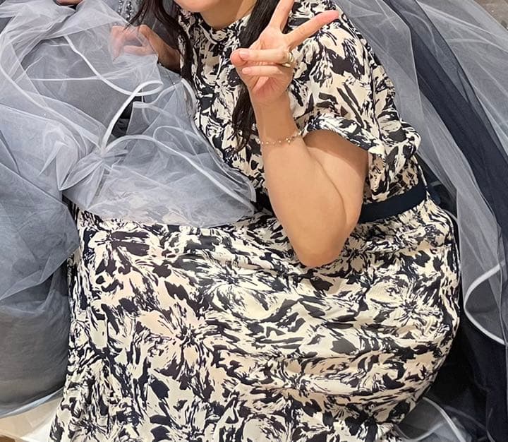 結婚式 スナイデル Snidel スナイデル Snidel ワンピース 花柄ワンピース 結婚式 スナイデル Snidel スナイデル Snidel ワンピース 花柄ワンピース