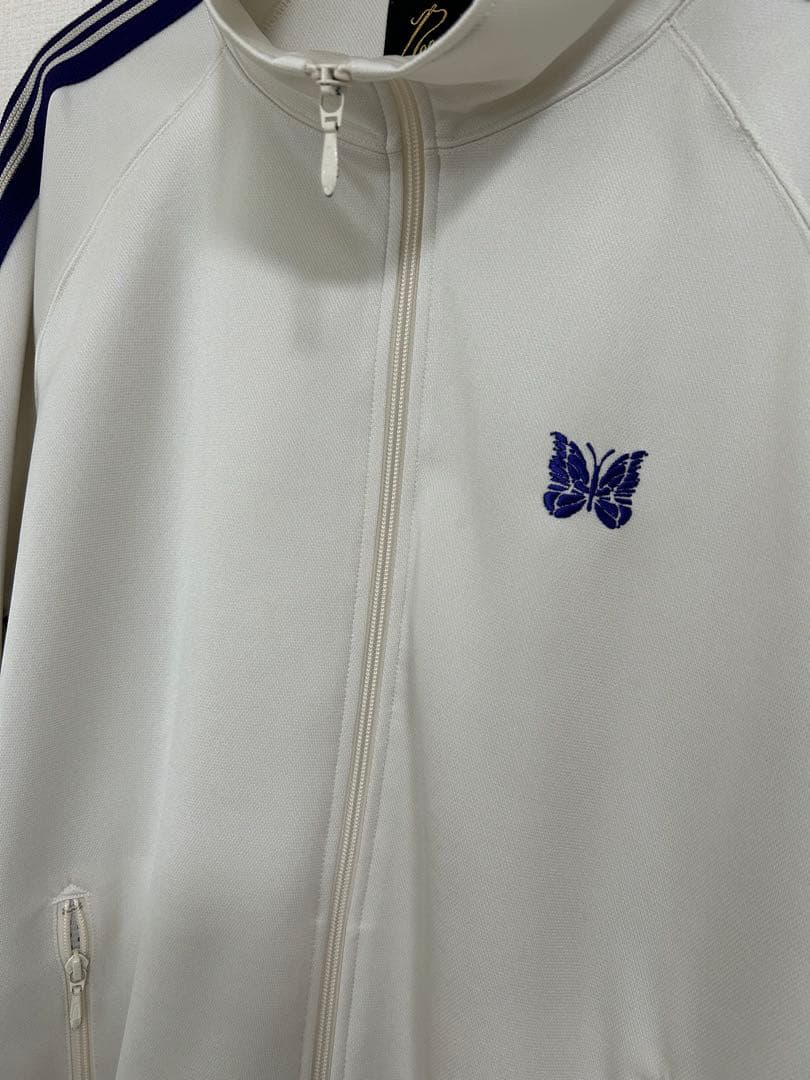 needles 23ss トラックジャケット　アイスホワイト　XL