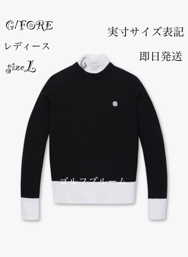 新入荷G/FORE韓国 ジーフォア レディースハイネックセーターsizeL