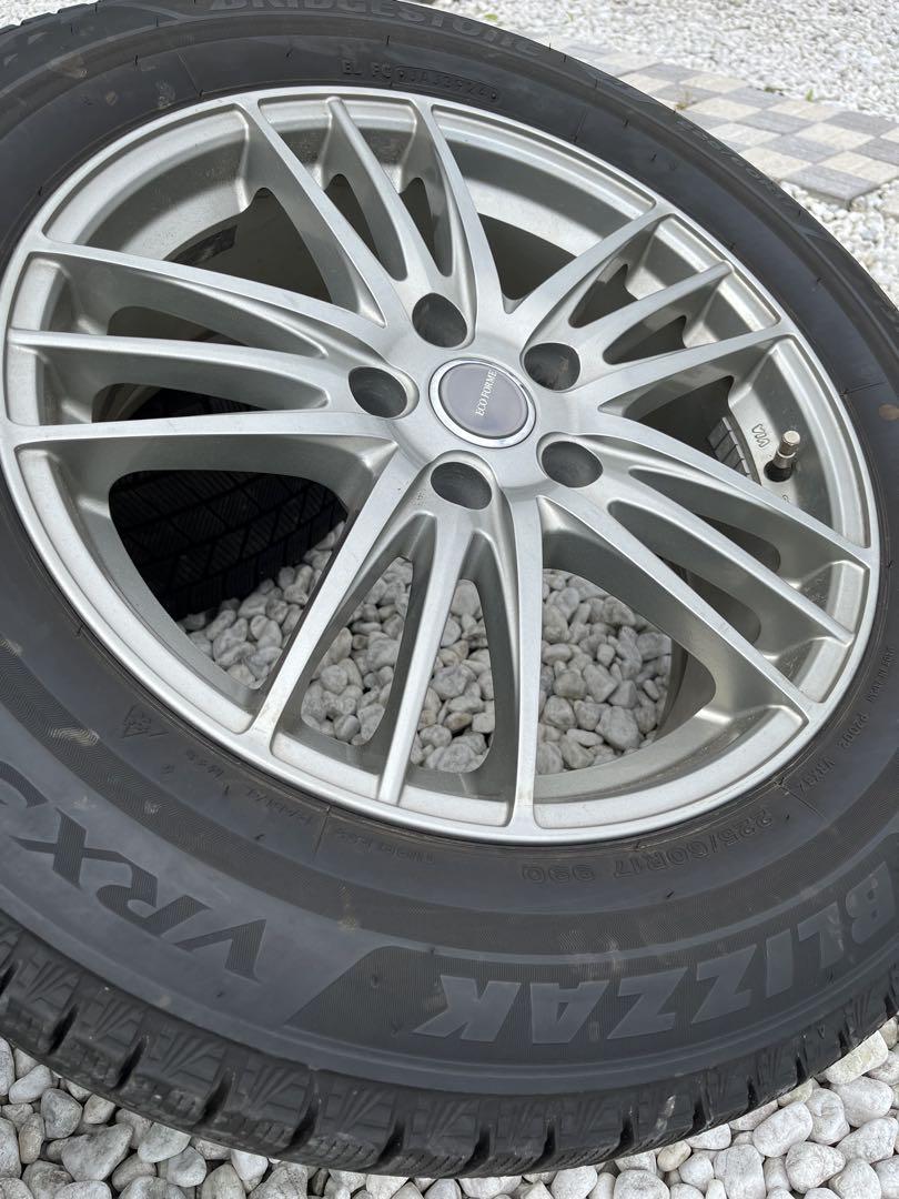 ブリヂストン 225/60R17 スタッドレスタイヤ　ホイールセット 1本