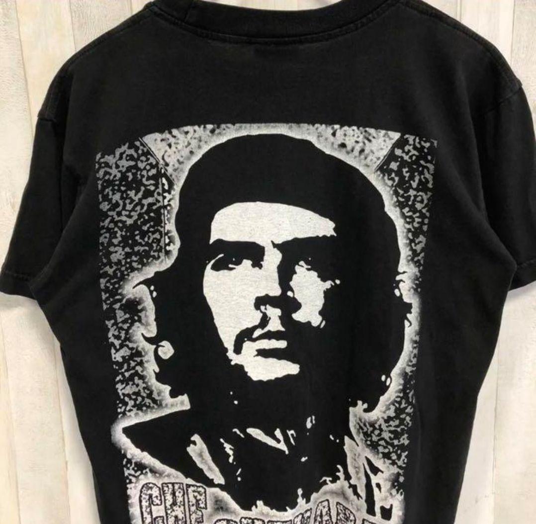 チェゲバラ 著名人 Tシャツ 半袖 プリント キューバ XL古着ストリート90s USED☆チェ・ゲバラ☆プリントロゴ 半袖Tシャツ 古着 90s - メルカリ