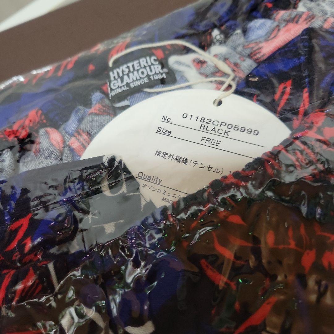 新品未使用タグ付きHYSTERICGLAMOUR フリル総柄オールインワンパンツ 新品未使用タグ付きHYSTERICGLAMOUR フリル総柄オールインワンパンツ