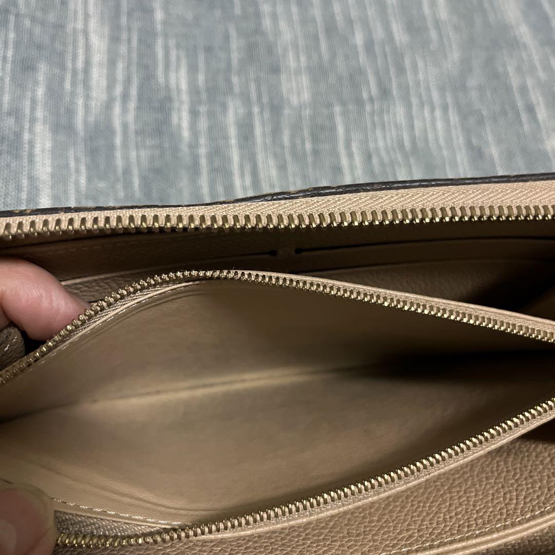 Louis Vuitton 長財布　ベージュ