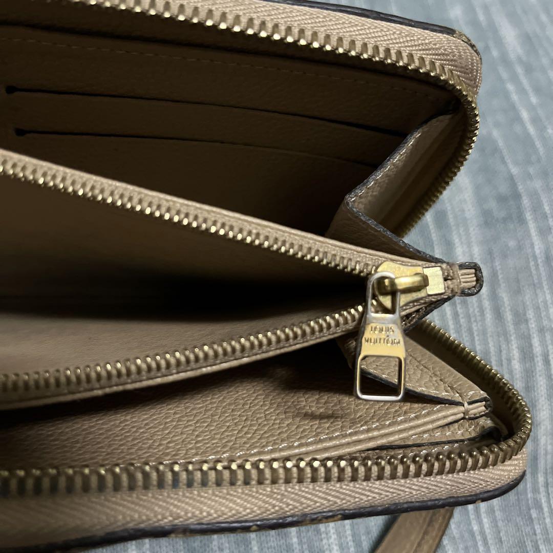 Louis Vuitton 長財布　ベージュ