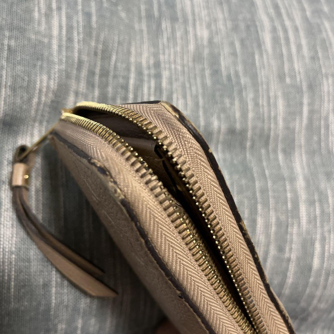 Louis Vuitton 長財布　ベージュ