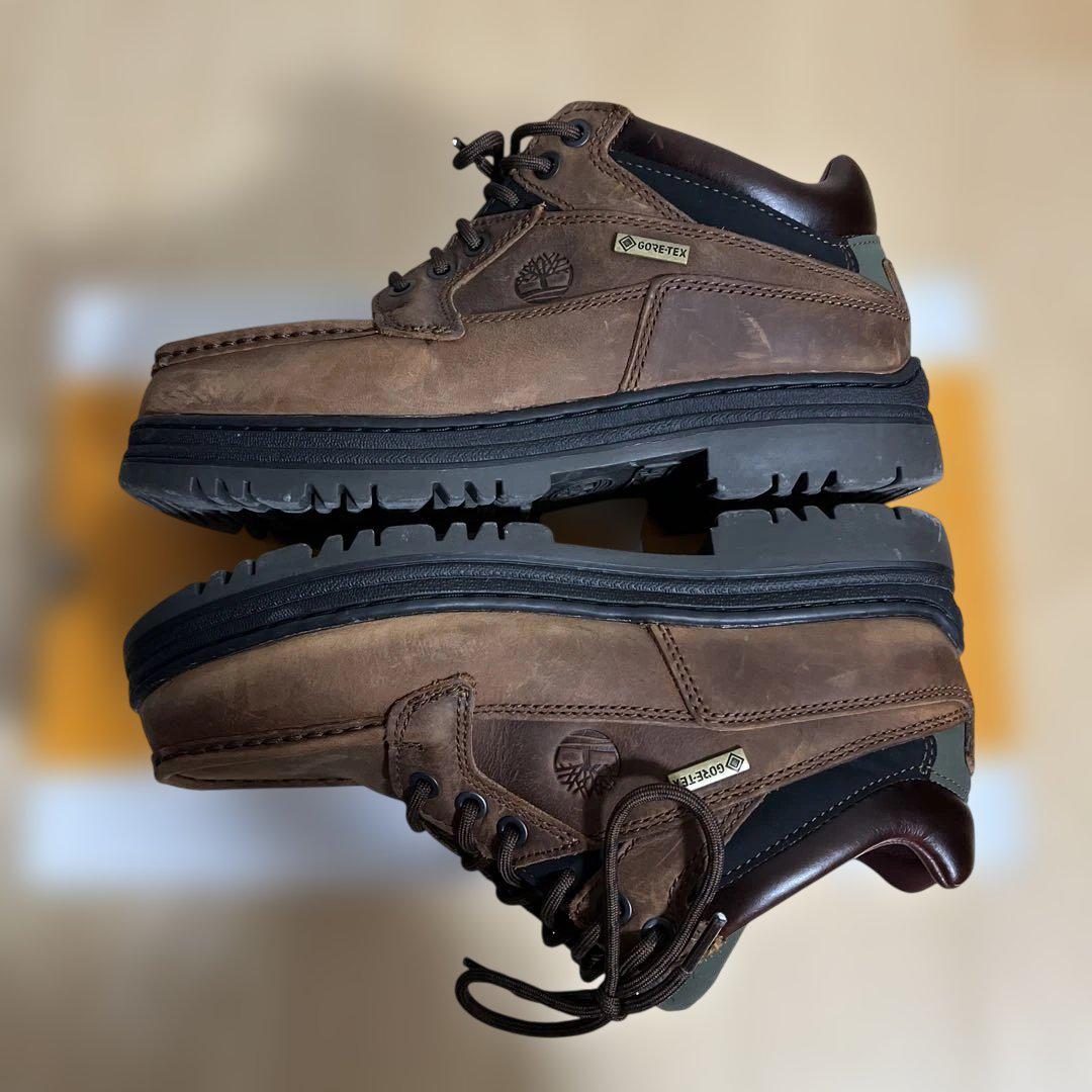 靴 Timberland heritage gtx moc toe mid