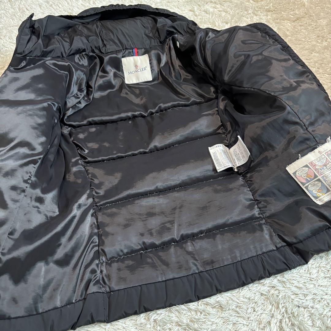 MONCLERモンクレール ARUM アルム フードダウンコート ブラック