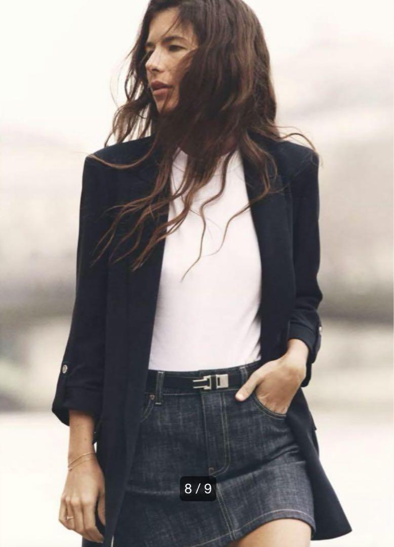 ZARA ネイビー ジャケット
