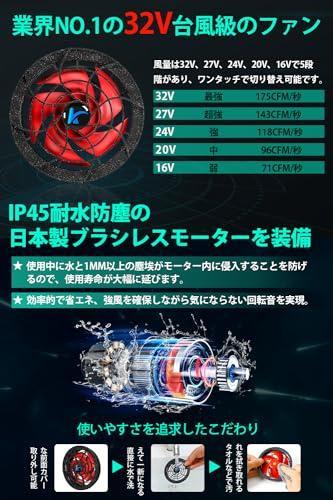 2025最新32V ファン付きベスト