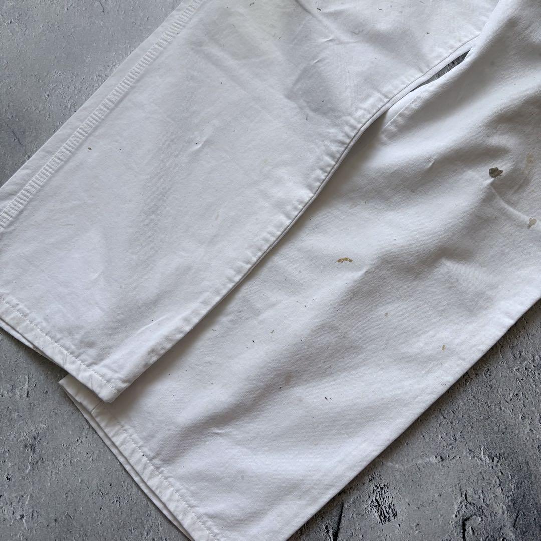Early 00s Dickies Splashed White Painter - メルカリ