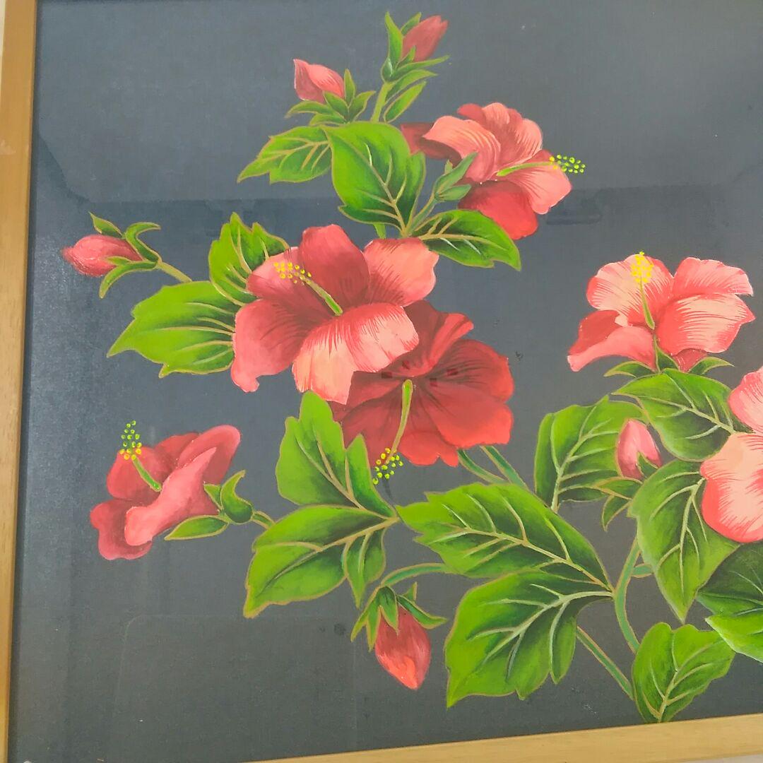 ハイビスカス絵画 - メルカリ