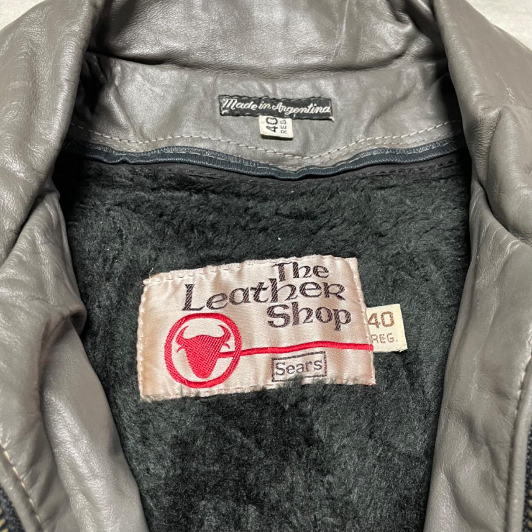 the leather