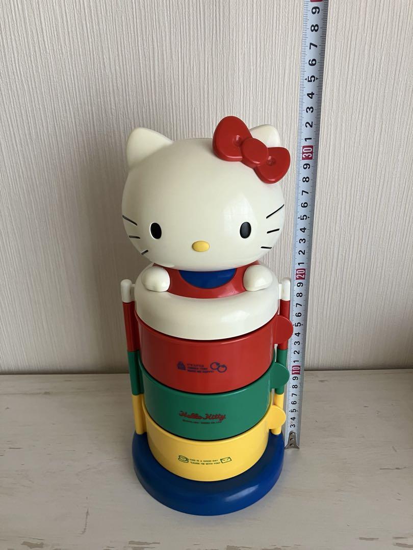 ハローキティ　レトロ小物入れ　3段