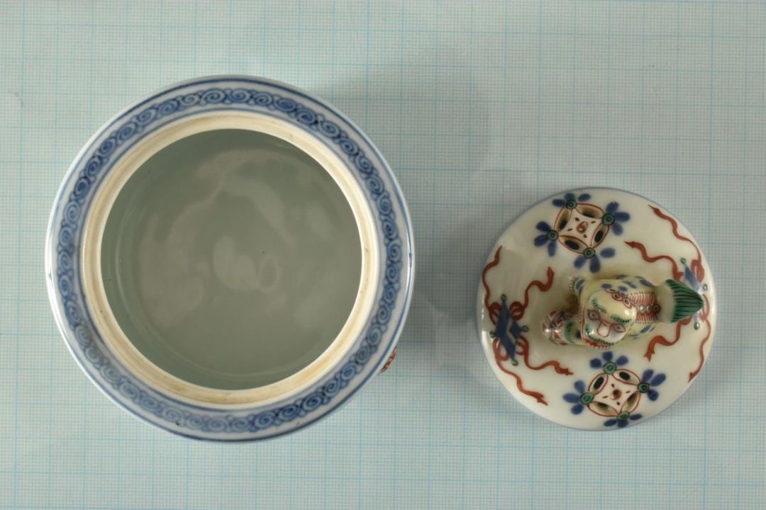 新作SALE C08701 高橋道八 青華着彩香炉 真作 dJjsH-m84638324626 セール新作