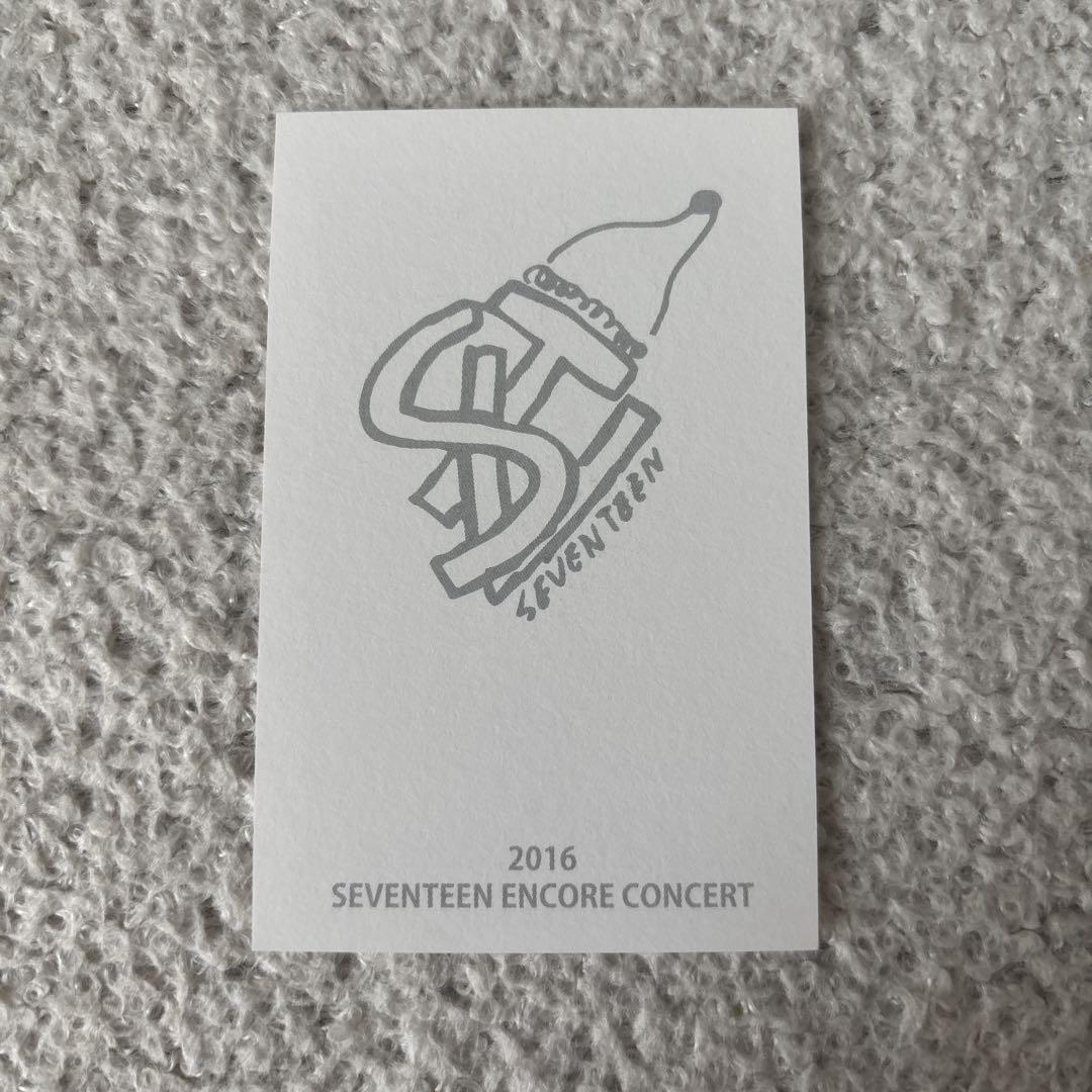 SEVENTEEN セブチ　アンコン　チェキ　A SEVENTEEN セブチアンコンチェキC