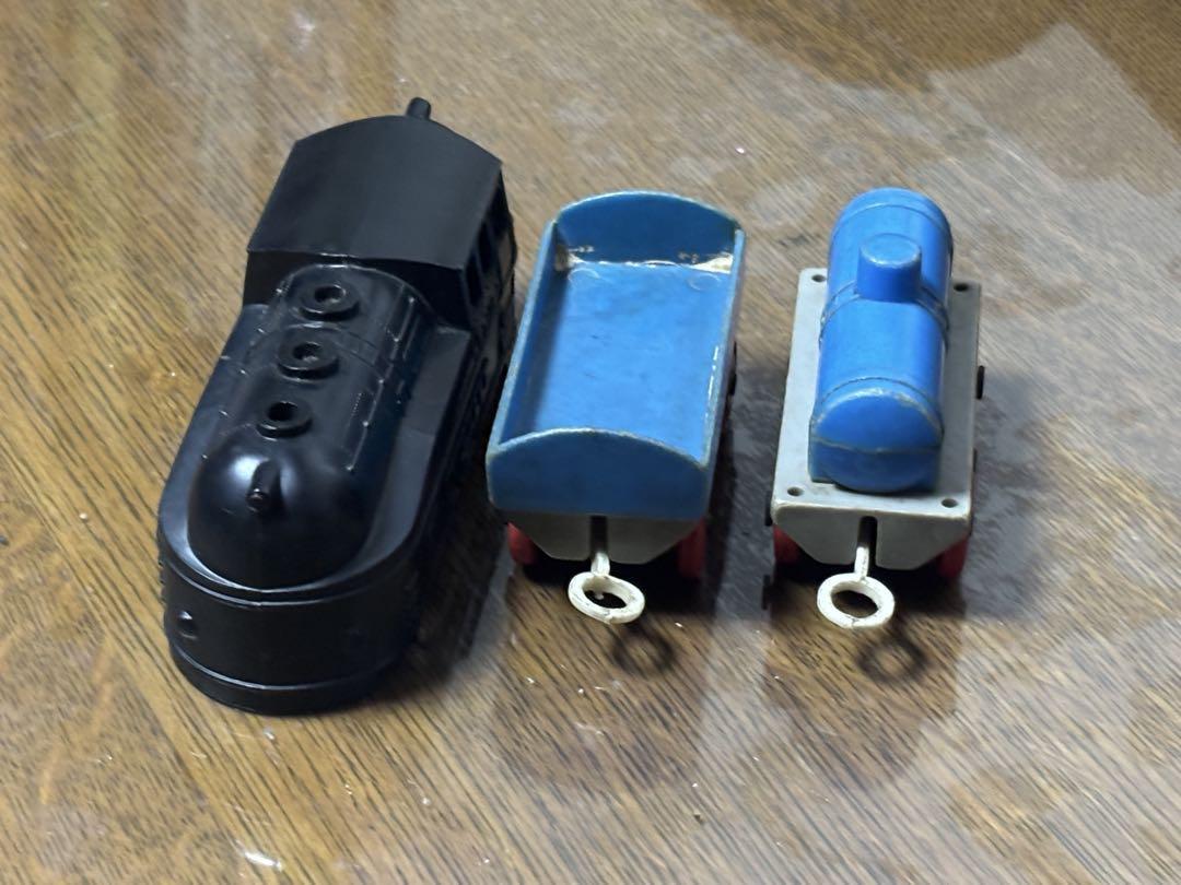 プラレール　電動プラ汽車セット　日本製　古い