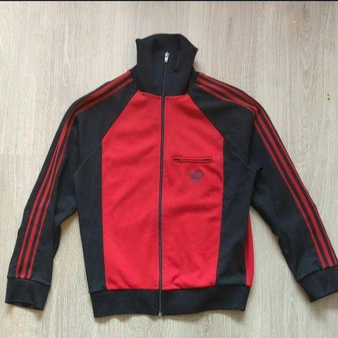 adidas VENTEXトラックジャケット 70s レッド×ブラック